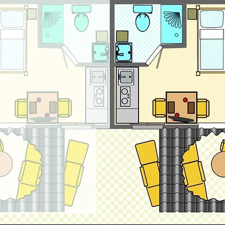 Mobile Chatel 'hotelzimmer' فيهمارن