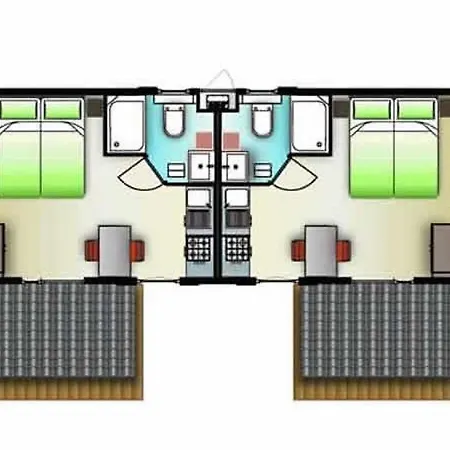 بيت للعطل Mobile Chatel 'hotelzimmer' *